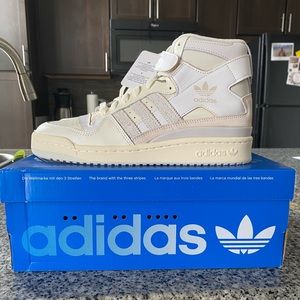 ADIDAS FORUM ‘84 HIGH - OFF WHITE ORBIT GREY | MEN’S 7.5